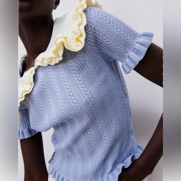 Zara Tops - Zara knitted top blouse